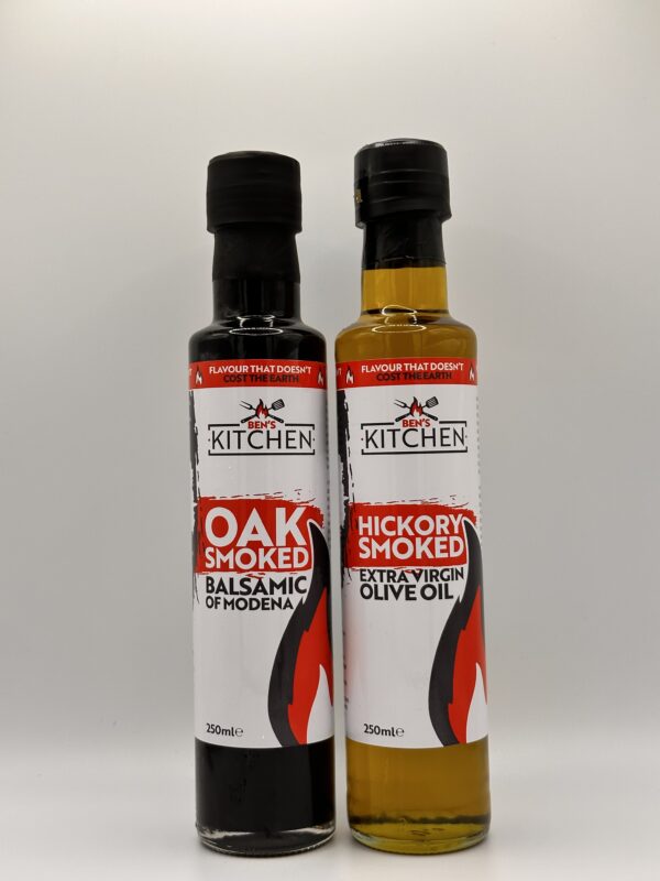 smoked balsamic and olive oil